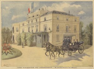 President Faure of France on Holiday at Le Havre